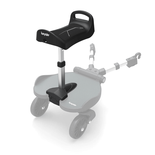מושב לטרמפיסט Seat+ - שחור